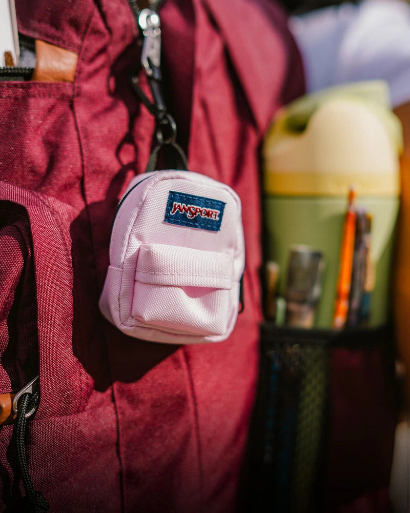 Pink JanSport Mini Break charm